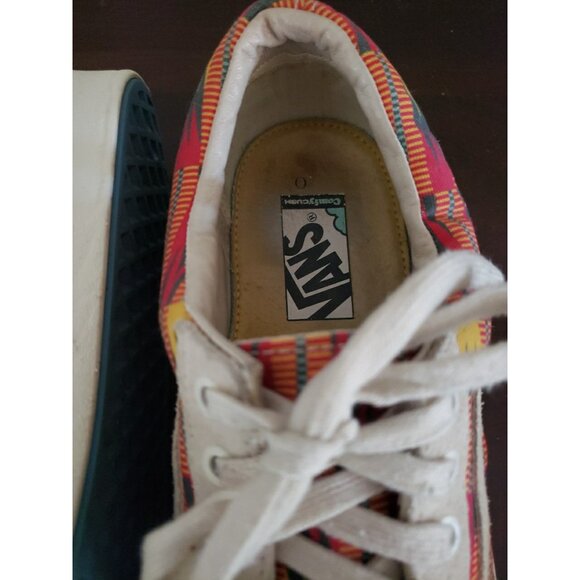 Vans Union X Old Skool 'Kente Cloth' Mens 10.5 Africa Skater Suede Low Top - Picture 3 of 13